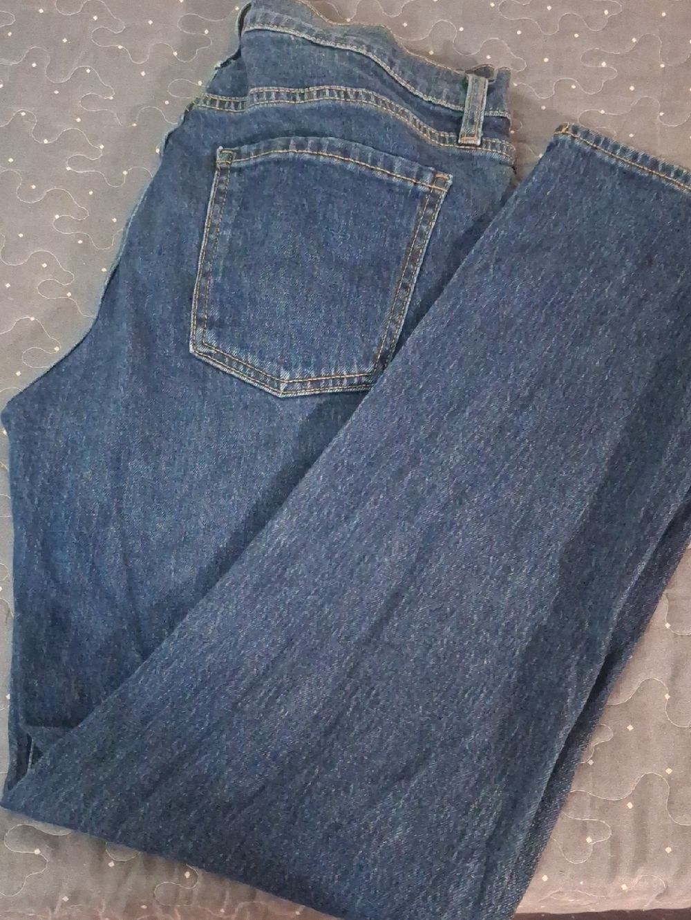 Old Navy mid rise WOW Boyfriend Blue Denim Jeans size 10